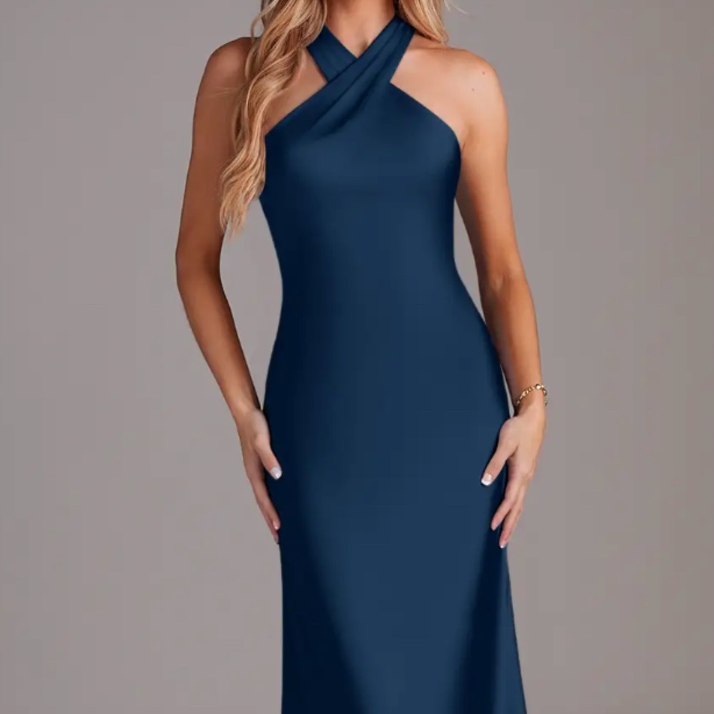 Navy Bridesmaids dress
